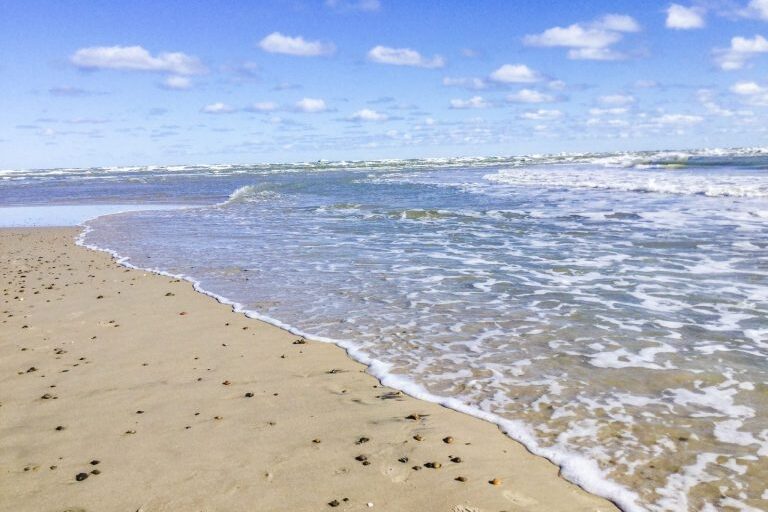 Itämeren ja Pohjanmeren kohtauspaikka Tanskan pohjoisrannikolla.