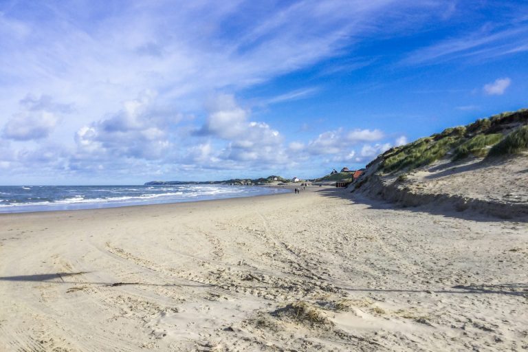 Lokkenin hiekkaranta Tanskassa.