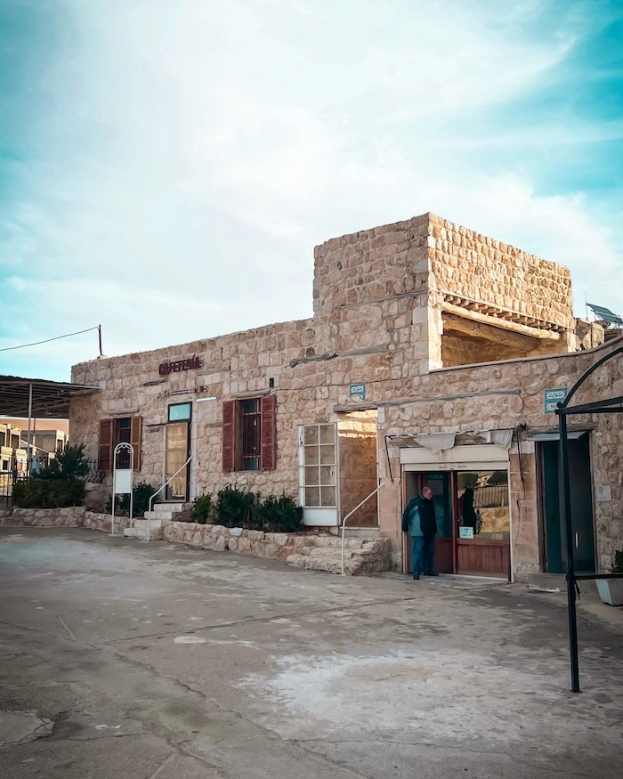 Maaloulan luostarin julkisivu Syyriassa.